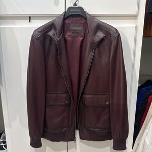 Murano Premium Leather XL genuine lamb jacket Fathers Day gift